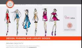 
							         MBA in Design, Fashion & Luxury Brand Management | University of ...								  
							    