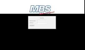 
							         MBS Partnerportal 2.0								  
							    