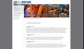 
							         M.C. Dean, Inc. GSA Connections								  
							    