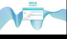 
							         MCA Portal								  
							    