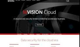 
							         McAfee MVISION Cloud | McAfee								  
							    