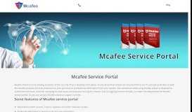 
							         Mcafee Service Portal 1-800-318-2571 Number - McAfee antivirus								  
							    