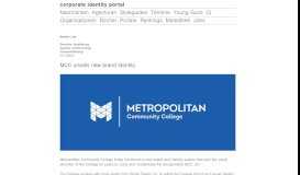 
							         MCC unveils new brand identity. | Corporate Identity Portal								  
							    