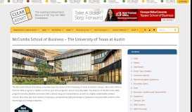 
							         McCombs School of Business - The University of Texas at Austin								  
							    