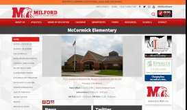 
							         mccormick-elementary - Milford Schools								  
							    