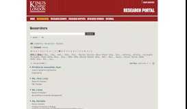 
							         McDonald - Search researchers - Research Portal, King's College ...								  
							    