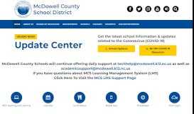
							         McDowell County Schools								  
							    