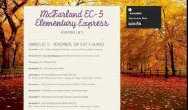 
							         McFarland EC-5 Elementary Express - Smore								  
							    