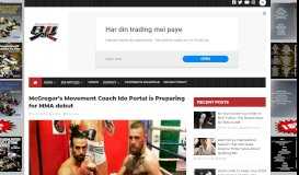 
							         McGregor's Movement Coach Ido Portal is Preparing for MMA debut								  
							    