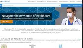 
							         McKesson Medical-Surgical: Home								  
							    
