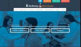 
							         McKinley Health Center | University of Illinois at Urbana-Champaign								  
							    