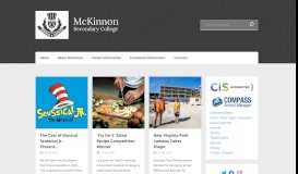 
							         McKinnon Secondary College								  
							    