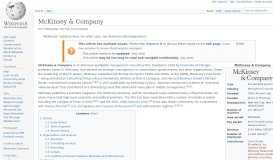
							         McKinsey & Company - Wikipedia								  
							    