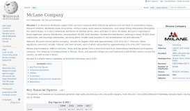 
							         McLane Company - Wikipedia								  
							    