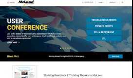 
							         McLeod Software: Trucking Software - Trucking ...								  
							    