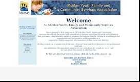 
							         McMan Youth, Family and Community Services Association								  
							    