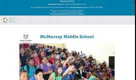 
							         McMurray Middle Prep — Metro Nashville Public Schools								  
							    