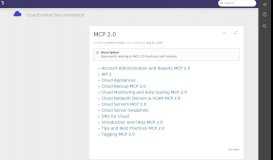 
							         MCP 2.0 - CloudControl Documentation - MCP Services ...								  
							    