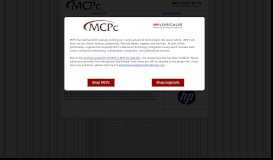 
							         MCPc - Home Page								  
							    