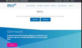 
							         MCS Customer Portal | Rental Software Solutions								  
							    
