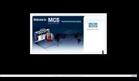 
							         MCS - Market Communication System- 120								  
							    