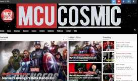 
							         MCU Cosmic - Covering the Marvel Cinematic Universe on Earth...and ...								  
							    