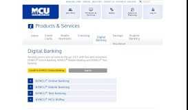 
							         MCU: Digital Banking - Municipal Credit Union								  
							    