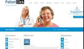 
							         MD Connect iOS Android app from PatientClick - PatientClick EHR								  
							    