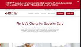 
							         MD Now® Urgent Care Centers | Walk-In Clinics in Palm Beach ...								  
							    
