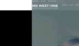 
							         MD West ONE - Orthopedic, Neurosurgery & Spine Specialists								  
							    