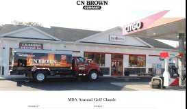 
							         MDA Annual Golf Classic - CNBrown								  
							    