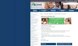 
							         MDHHS - Women, Infants & Children - State of Michigan								  
							    