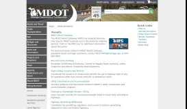 
							         MDOT - Permits - State of Michigan								  
							    