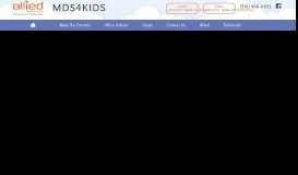 
							         MDs4Kids Pediatrics - Great Neck, NY | Allied Pediatrics								  
							    