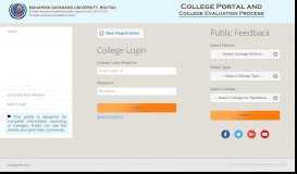 
							         MDU - Rohtak: College Portal - Maharshi Dayanand University								  
							    