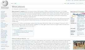
							         Mead Johnson - Wikipedia								  
							    