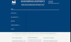 
							         Meadowbrook Apartments & Townhomes, Lawrence, KS								  
							    