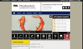 
							         Meadowdale Elementary: Home								  
							    