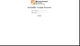 
							         MeasureComp Report System - Login