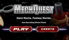 
							         Mech Quest - Play space games online in our free sci-fi mecha RPG								  
							    