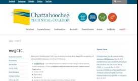 
							         me@CTC - Chattahoochee Tech student landing page |								  
							    