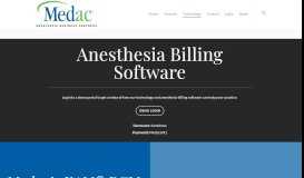
							         Medac Anesthesia Billing Software for Revenue Management | KAM ...								  
							    