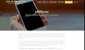 
							         Medcom - Magma Latam Digital Marketing								  
							    