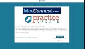 
							         MedConnect | PracticeUpdate								  
							    