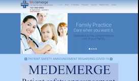 
							         Medemerge - Full Health & Urgent Care Services								  
							    