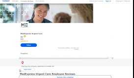 
							         MedExpress Urgent Care Employee Reviews - Indeed								  
							    