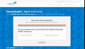 
							         Medfusion Patient Portal Vs Athenahealth | ITQlick								  
							    