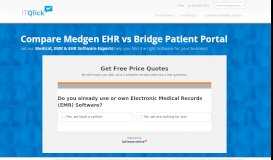 
							         Medgen EHR Vs Bridge Patient Portal | ITQlick								  
							    