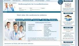 
							         Medi-Jobs: Medizinische Jobbörse, Stellenangebote im ...								  
							    