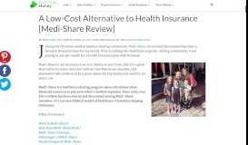 
							         Medi-Share Review 2019 | A Low Cost Alternative for Health Insurance								  
							    